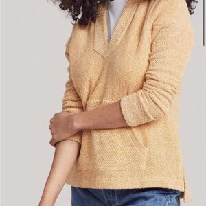 FAHERTY Gold/Yellow Whitewater Hoodie